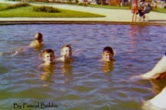 Le plan d'eau. Photo Pascal Baldin 1968,  Collection JPol Masina
